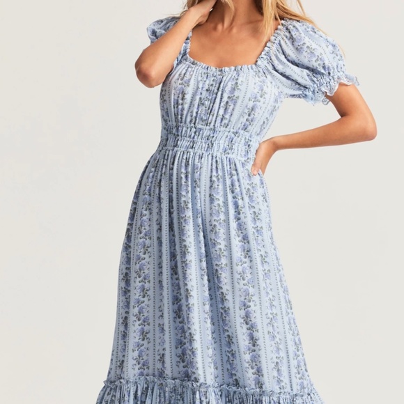 LoveShackFancy Terrence Maxi Dress - Picture 1 of 4